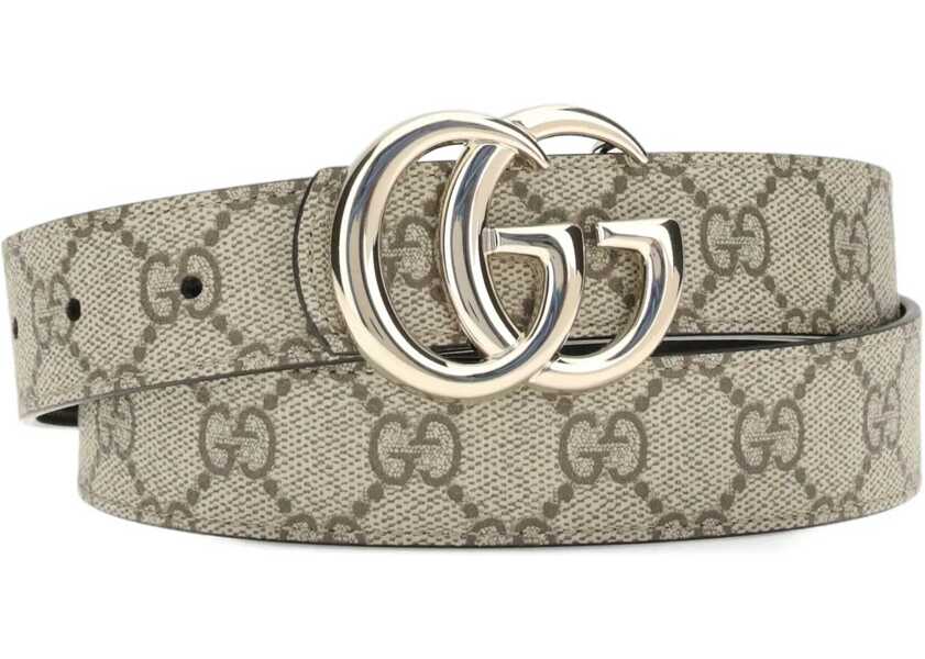 Curele Gucci GG Marmont reversible Belt BEIGE EBONY/BLACK Femei (BM 19533353) 2