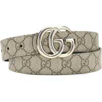 Curele Dama - Curele Gucci GG Marmont reversible Belt BEIGE EBONY/BLACK Femei (BM 19533353) - B-mall.ro