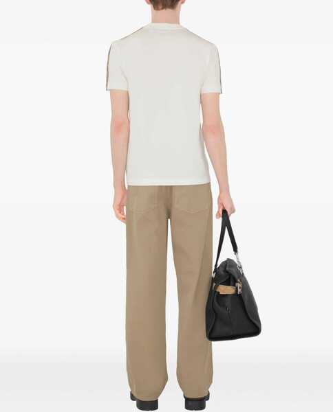 Tricouri Burberry Equestrian Knight T-Shirt CHALK Barbati (BM 19533359) 4