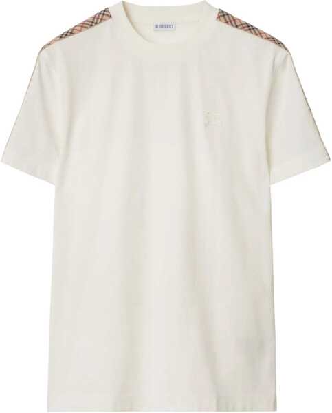 Tricouri Burberry Equestrian Knight T-Shirt CHALK Barbati (BM 19533359) 1