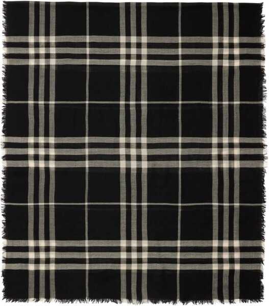 Esarfe Burberry Wool Check Scarf BLACK/CALICO IP CHK Barbati (BM 19533377) 3