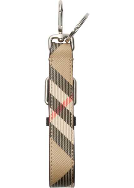 Brelocuri Burberry Check Keychain SAND/PEAT Barbati (BM 19533380) 2