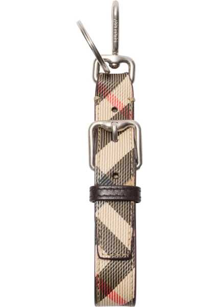 Brelocuri Burberry Check Keychain SAND/PEAT Barbati (BM 19533380) 1