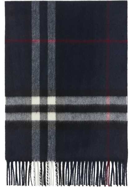 Esarfe Burberry Cashmere Check Scarf INK BLUE Femei (BM 19533389) 2