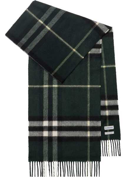 Esarfe Burberry Cashmere Check Scarf ANCHOR GREEN Barbati (BM 19533392) 1