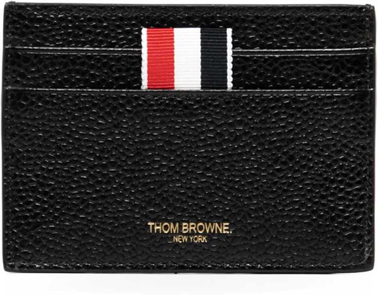 Portofele Thom Browne Card Holder BLACK Femei (BM 19533419) 1