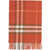Burberry Cashmere Check Scarf ROUX RED