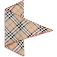 Esarfe Silk Check Scarf Femei