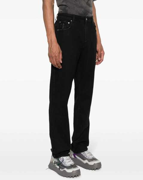 Blugi REPRESENT R2 Straight Leg Jeans BLACK Barbati (BM 19533464) 3