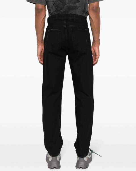 Blugi REPRESENT R2 Straight Leg Jeans BLACK Barbati (BM 19533464) 4