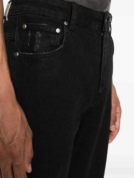 Blugi REPRESENT R2 Straight Leg Jeans BLACK Barbati (BM 19533464) 5