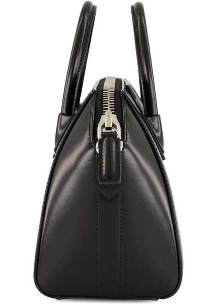 Genti de mana Givenchy Box leather Antigona mini Handbag BLACK Femei (BM 19533530) 3