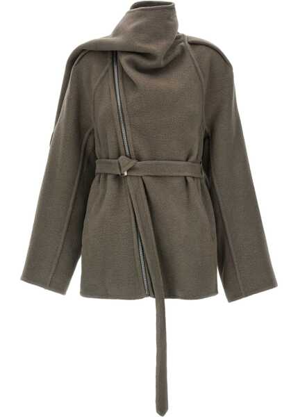 Sacouri office Rick Owens Scarf Flight Jacket GREY Femei (BM 19533563) 2