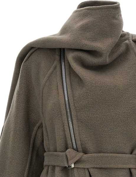 Sacouri office Rick Owens Scarf Flight Jacket GREY Femei (BM 19533563) 3