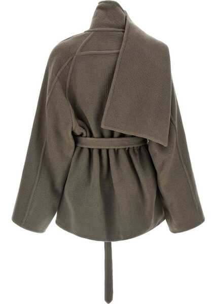 Sacouri office Rick Owens Scarf Flight Jacket GREY Femei (BM 19533563) 1