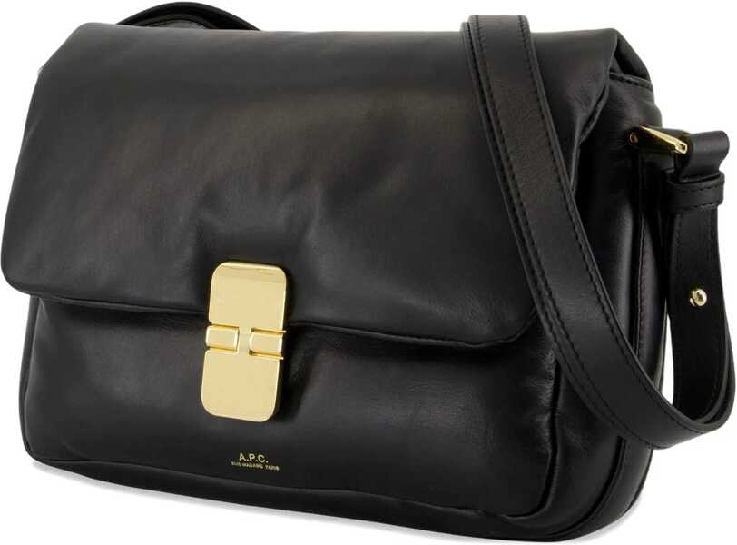 Genti tip postas A.P.C. Grace Soft Bag BLACK Femei (BM 19533569) 2