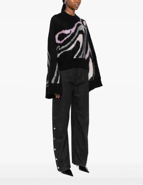 Pulovere PUCCI Marble Inlay Print Sweater PINK Femei (BM 19533593) 3