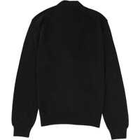 Cardigane pentru Barbati - Cardigane MAISON KITSUN Fox Head Cardigan BLACK Barbati (BM 19533641) - B-mall.ro