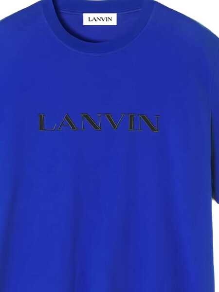Tricouri Lanvin T-Shirt With Logo BORDEAUX Barbati (BM 19533653) 2