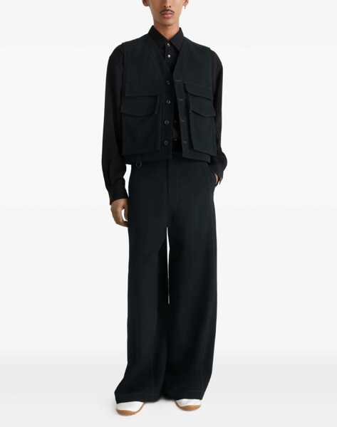 Veste casual LEMAIRE Utility Vest BLACK Barbati (BM 19533659) 2