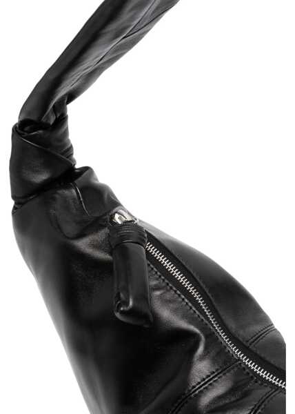 Genti tip postas LEMAIRE Bag Croissant Large BLACK Femei (BM 19533707) 4