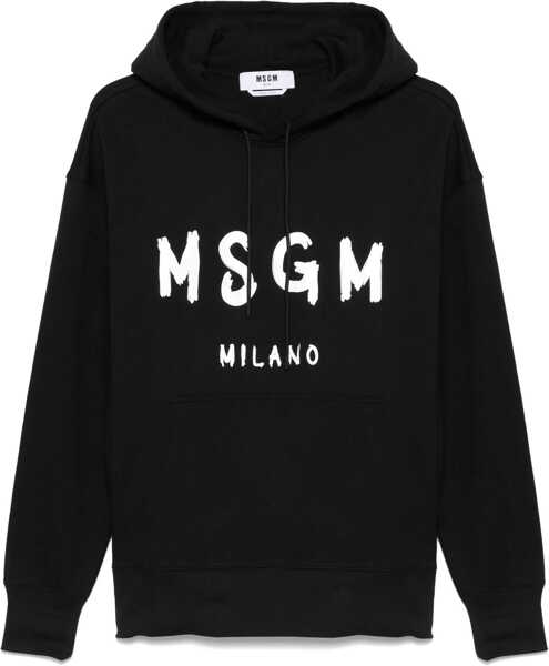 Bluze de trening MSGM Sweatshirt With Logo BLACK Barbati (BM 19533713) 1