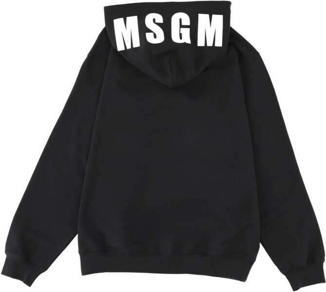 Bluze de trening MSGM Sweatshirt With Logo BLACK Barbati (BM 19533755) 2
