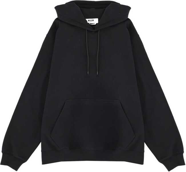 Bluze de trening MSGM Sweatshirt With Logo BLACK Barbati (BM 19533755) 1