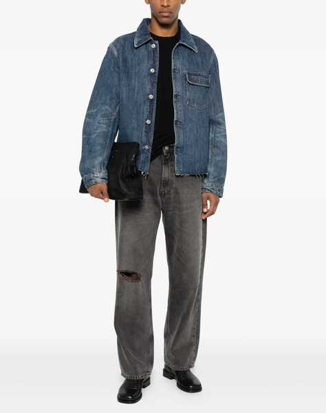 Sacouri office OUR LEGACY Cut Rebirth Jacket BLUE Barbati (BM 19533761) 2