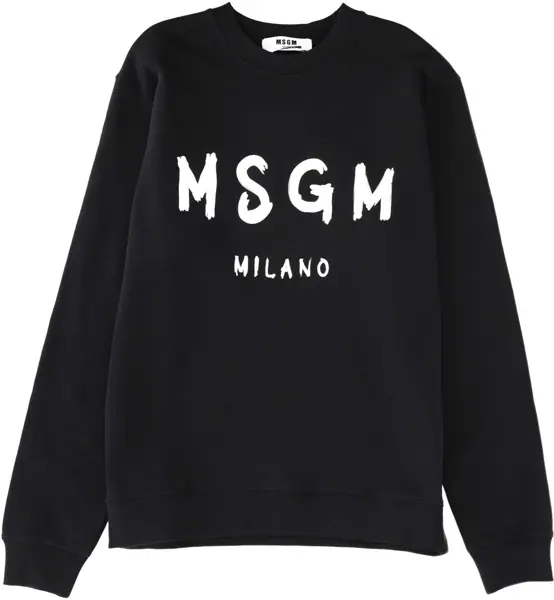 Bluze de trening MSGM Sweatshirt With Logo BLACK Barbati (BM 19533806) 1