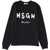 MSGM Sweatshirt With Logo BLACK