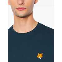 Tricouri MAISON KITSUNÉ pentru Barbati - Tricouri MAISON KITSUN Fox Head T-Shirt BLUE Barbati (BM 19533812) - B-mall.ro