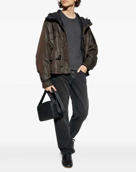 Geci Parka LEMAIRE Short Rain Parka BROWN Barbati (BM 19533890) 2