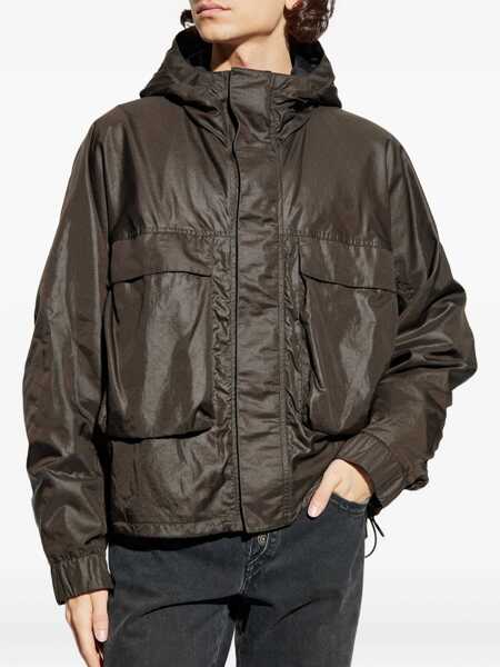 Geci Parka LEMAIRE Short Rain Parka BROWN Barbati (BM 19533890) 3