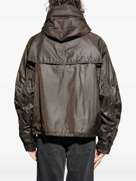 Geci Parka LEMAIRE Short Rain Parka BROWN Barbati (BM 19533890) 4