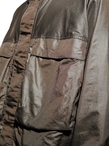 Geci Parka LEMAIRE Short Rain Parka BROWN Barbati (BM 19533890) 5