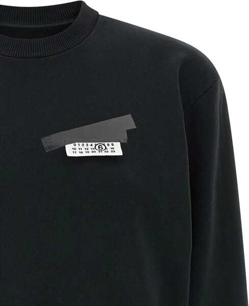 Bluze de trening MM6 Maison Margiela Sweatshirt With Logo BLACK Femei (BM 19533914) 3