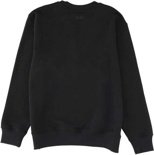 Bluze de trening MSGM Follow The Rabbit Sweatshirt BLACK Barbati (BM 19533938) 2