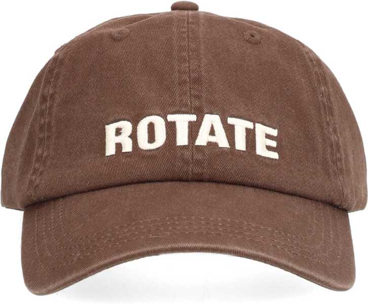 Sepci ROTATE Birger Christensen Baseball Hat With Logo BROWN Femei (BM 19533989) 1