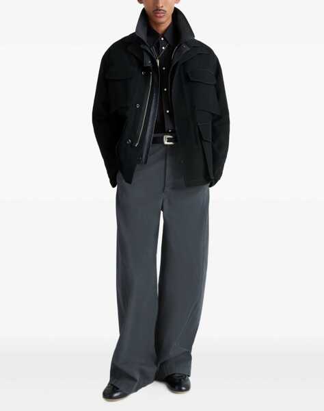 Sacouri office LEMAIRE Soft Field Jacket BLACK Barbati (BM 19533998) 2