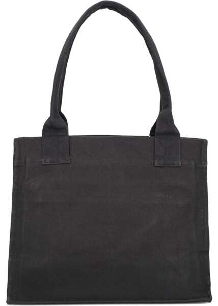 Genti de mana Ganni Black Puppy Tote Bag GREY Femei (BM 19534031) 3