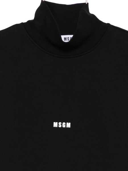 Bluze de trening MSGM Sweatshirt With Micro Logo BLACK Barbati (BM 19534040) 3