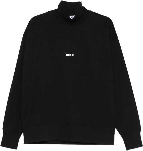 Bluze de trening MSGM Sweatshirt With Micro Logo BLACK Barbati (BM 19534040) 1