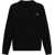 MAISON KITSUN&Eacute; Long-Sleeved Polo Shirt BLACK