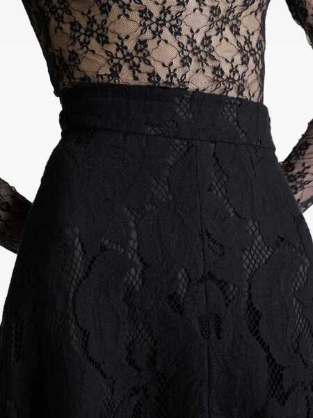 Fuste casual Patou Lace Midi Skirt BLACK Femei (BM 19534058) 4