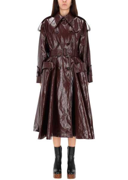 Paltoane Chloe Riding Coat PURPLE Femei (BM 19534124) 4