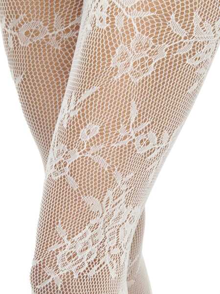 Sosete Alexander McQueen Lace Tights IVORY Femei (BM 19534139) 2