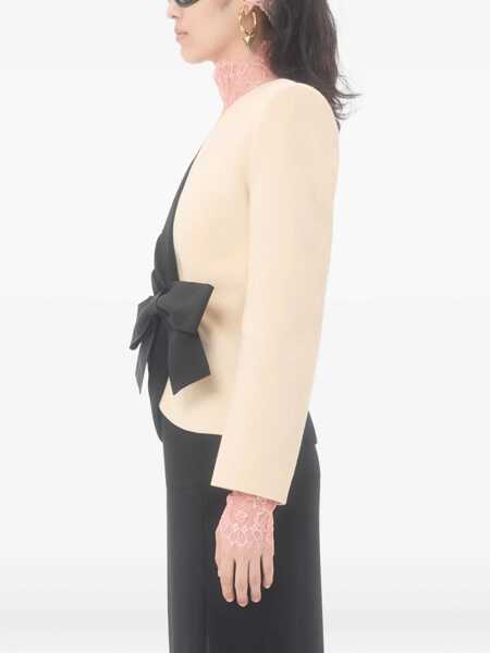 Sacouri office Valentino Garavani Wool Jacket BLACK Femei (BM 19534157) 4