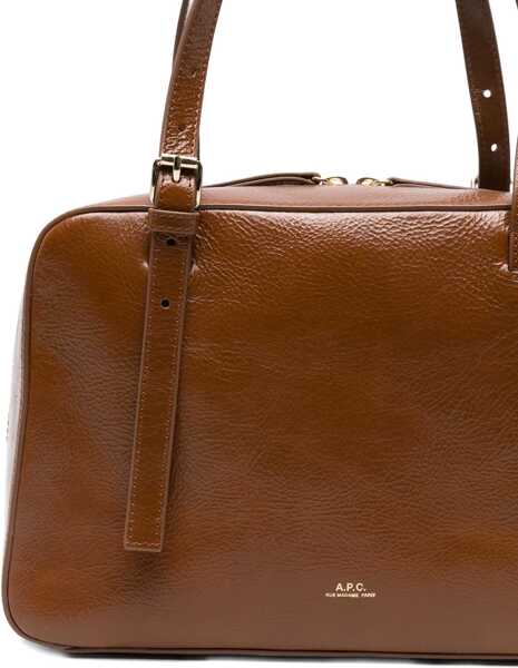 Genti de umar A.P.C. Bag Virginie BROWN Femei (BM 19534166) 4