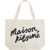 MAISON KITSUN&Eacute; Tote Bag With Writing POWDER